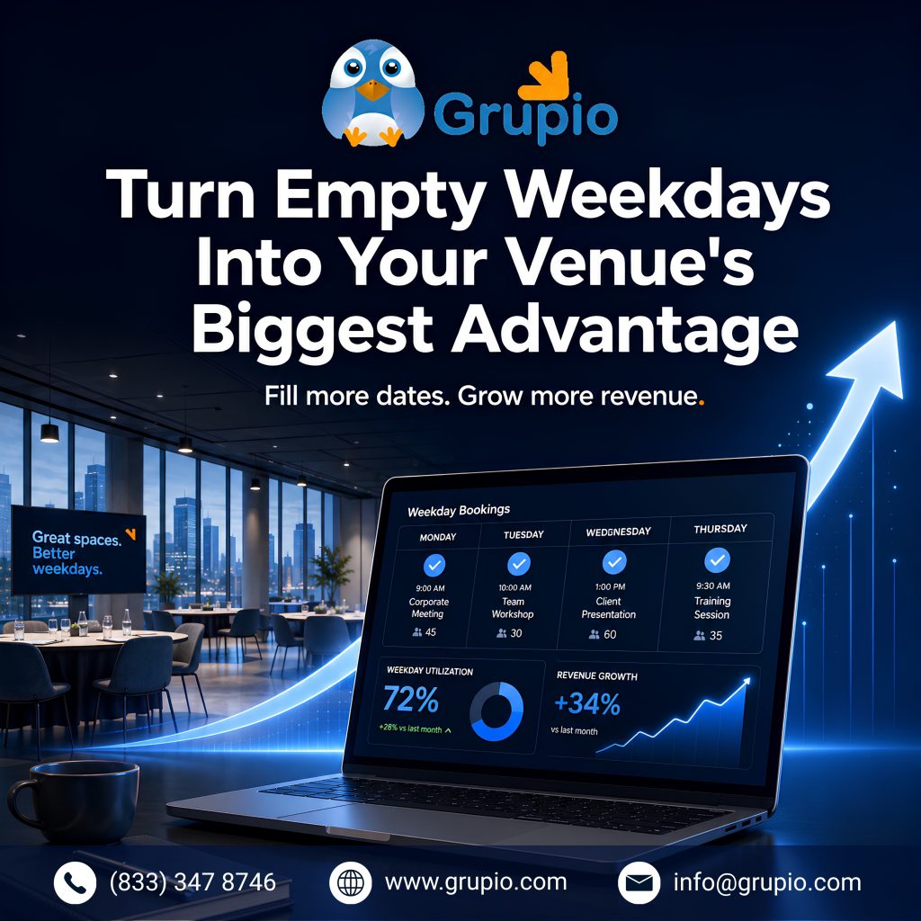 turn weekdays into your venue advantage