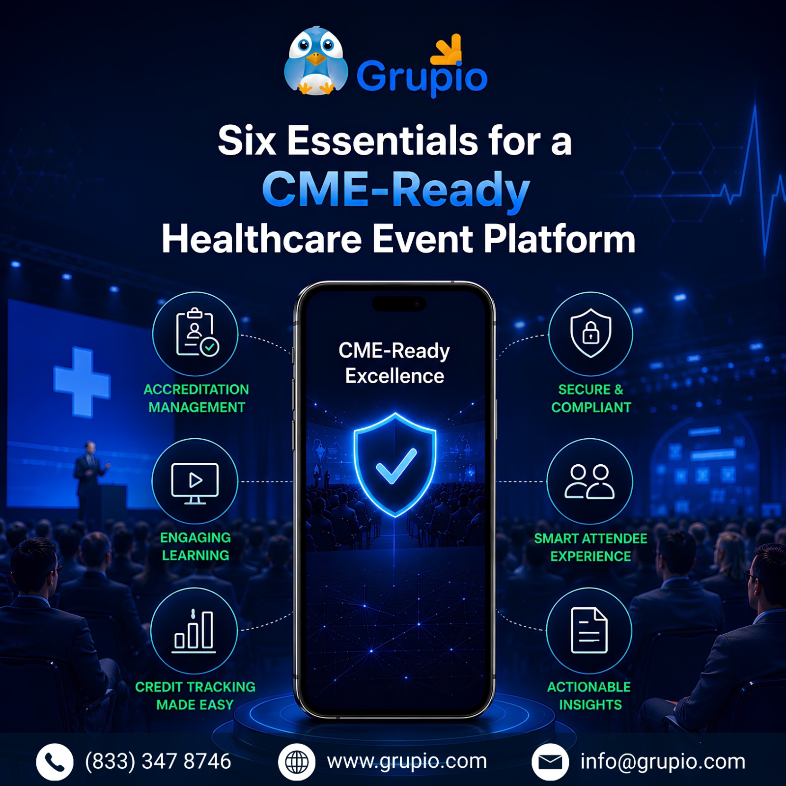 Six Essentials for a CME-Ready Healthcare Event Platform