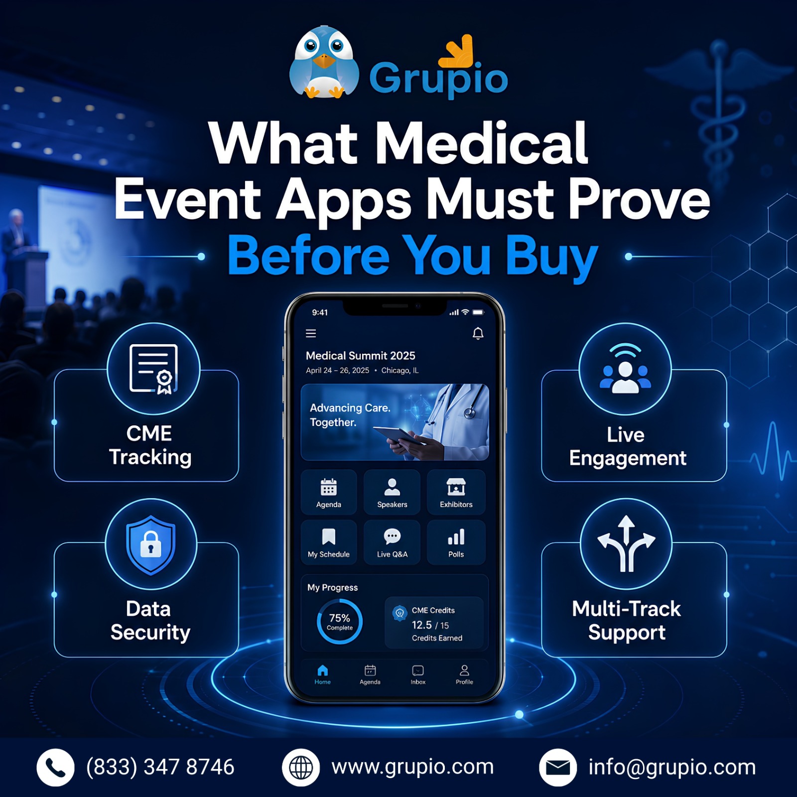 How Medical Event Management Software Tracks CME Credits