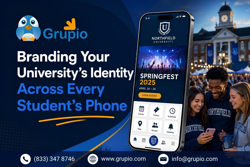 Branded University Event App