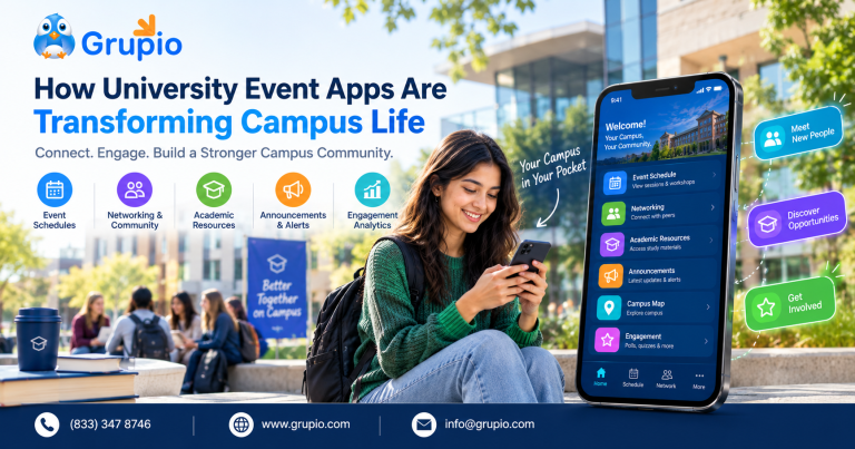 How Grupio Helps Create Engaging Conference Apps for Attendees