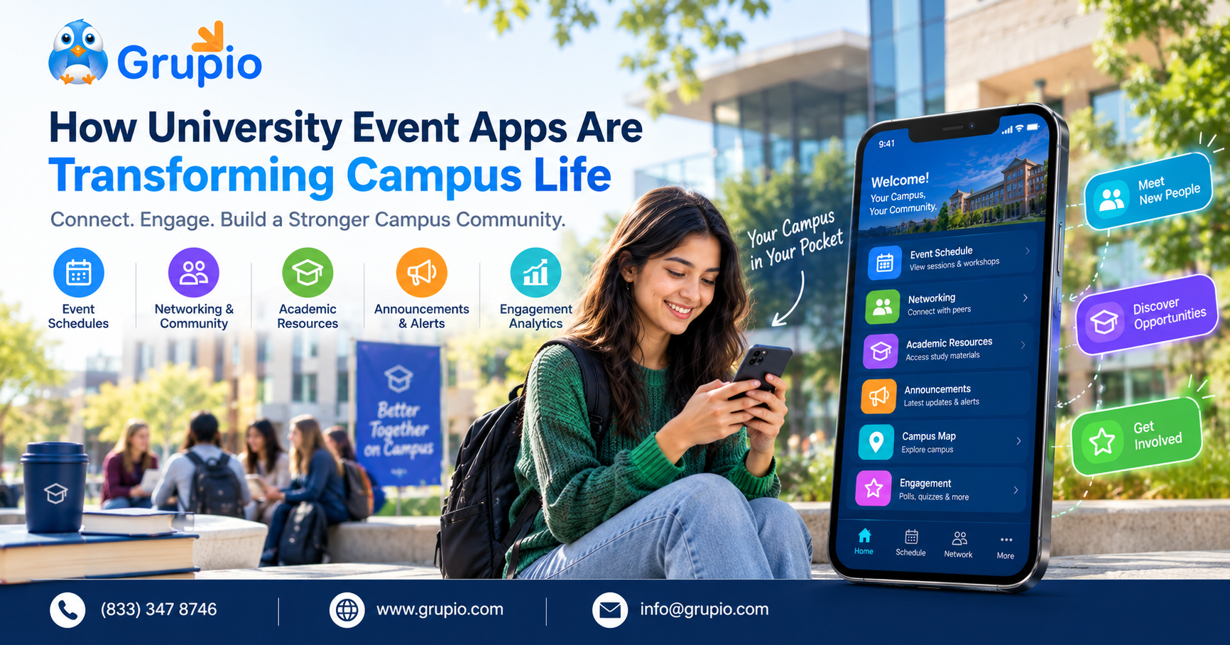How Grupio Helps Create Engaging Conference Apps for Attendees